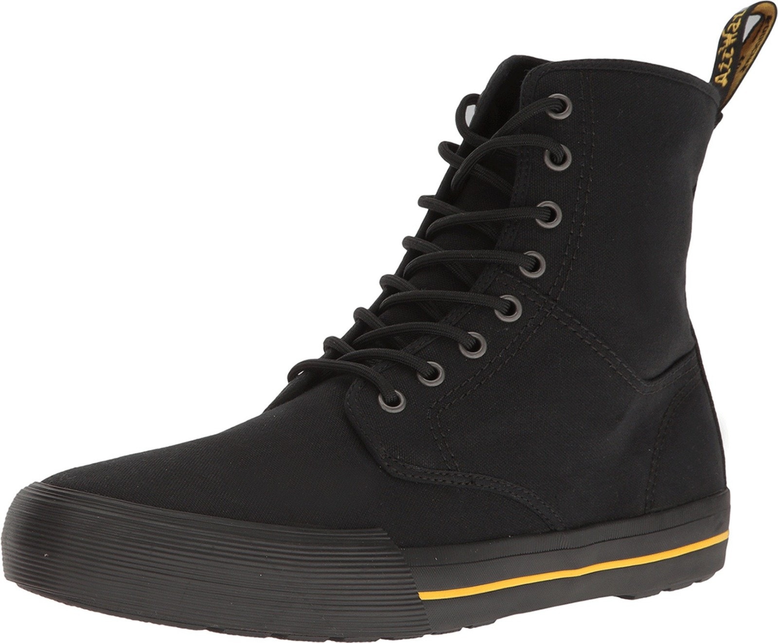 Dr. Martens Unisex Adult Winsted Chukka Boot, Black Canvas, 9 Us